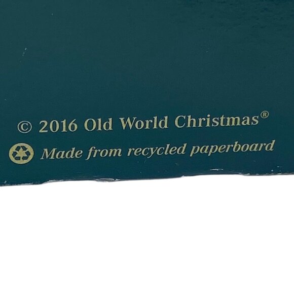 Old World Christmas Glass Eagle In Flight Ornament 2016 Edition Handcrafted FLAW - Picture 5 of 10